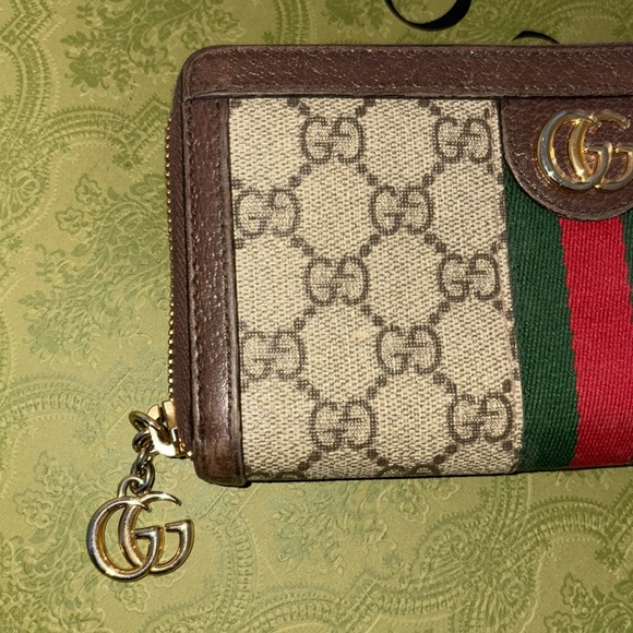 GUCCI OPHIDIA GG Long Wallet CANVAS and Leather - great condition ❤️❤️ - Picture 6 of 16